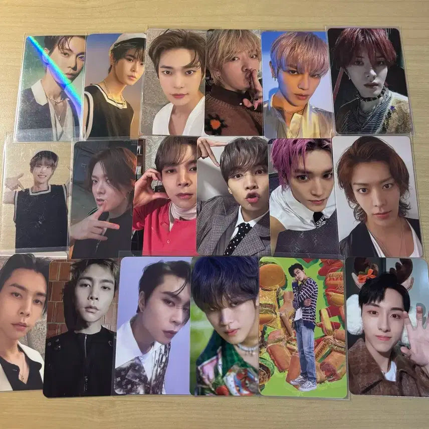 엔시티 포카 일괄양도 해찬포카일괄+마카롱바인더