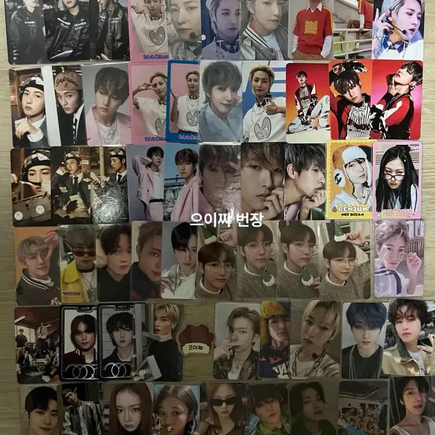 반택포 3만원!! / 엔시티드림 런쥔 재민 마크 에스파 포카 일괄 판매