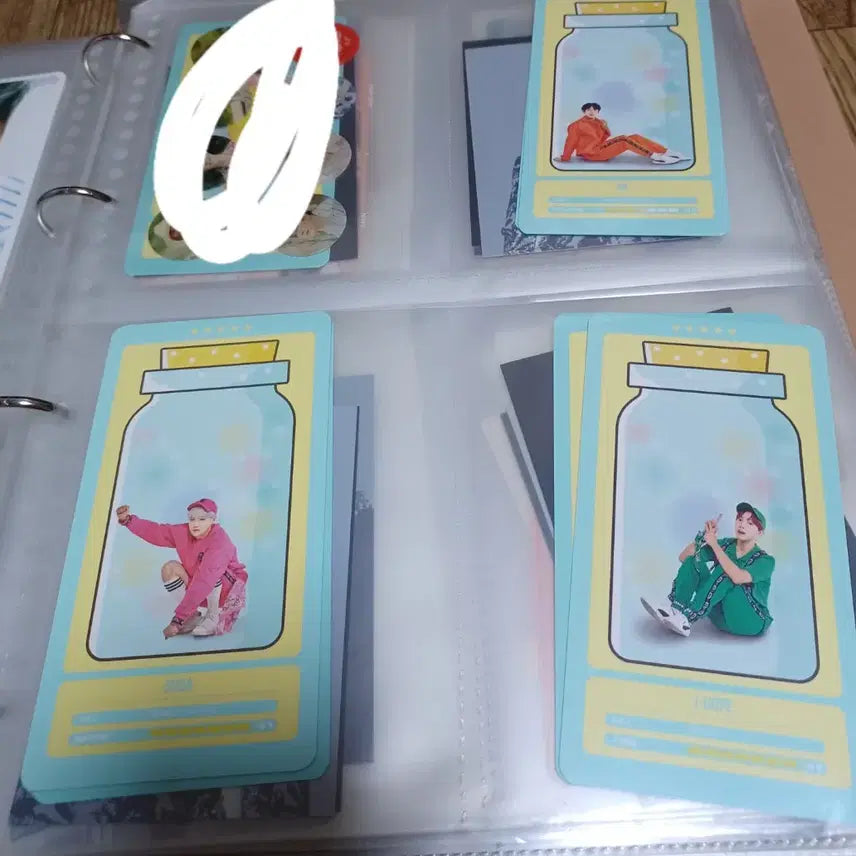 (7장 일괄) 방탄 머스터 일본 클라우드 포카 BTS