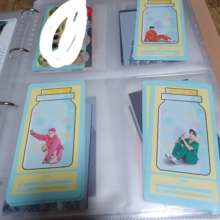 (7장 일괄) 방탄 머스터 일본 클라우드 포카 BTS