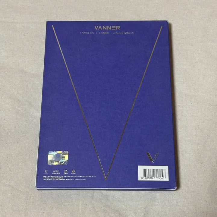 배너(VANNER) [5cean : V] 전원 친필 싸인 비매