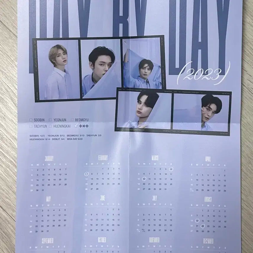 TXT 2023 시즌 그리팅 판매합니다.