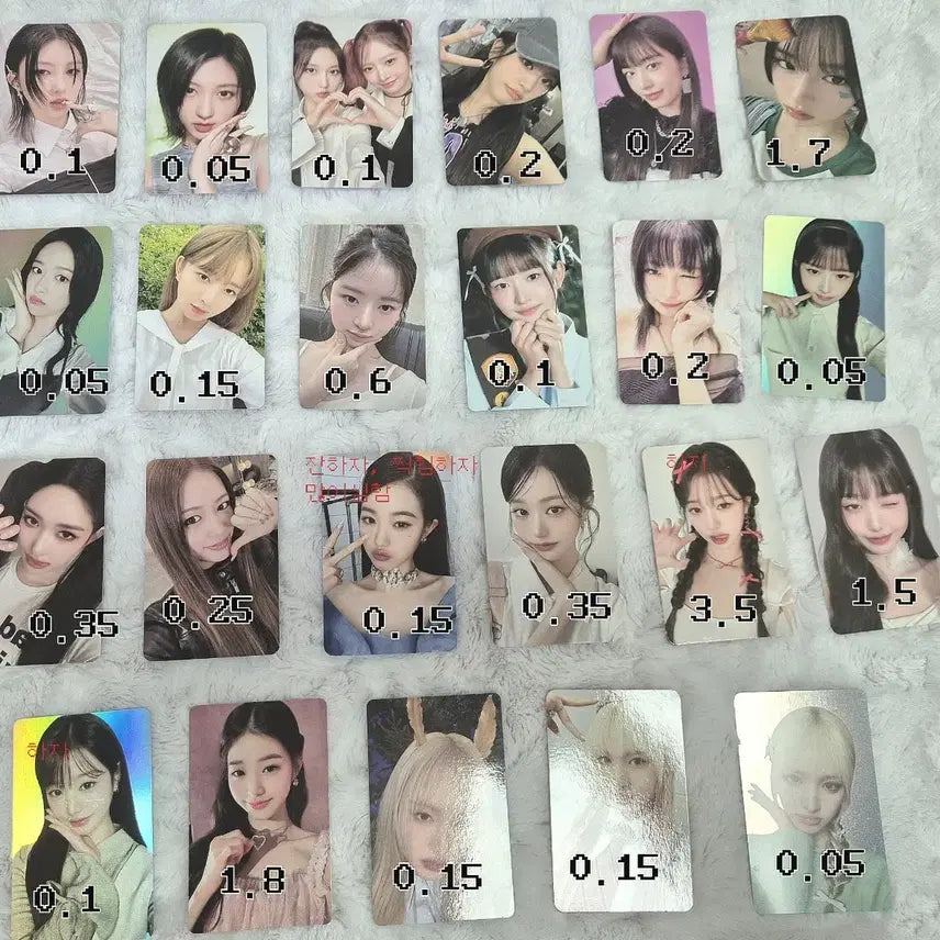 아이브 포토카드 판매양도분철시크릿앨범미공포 가을유진레이원영리즈이서