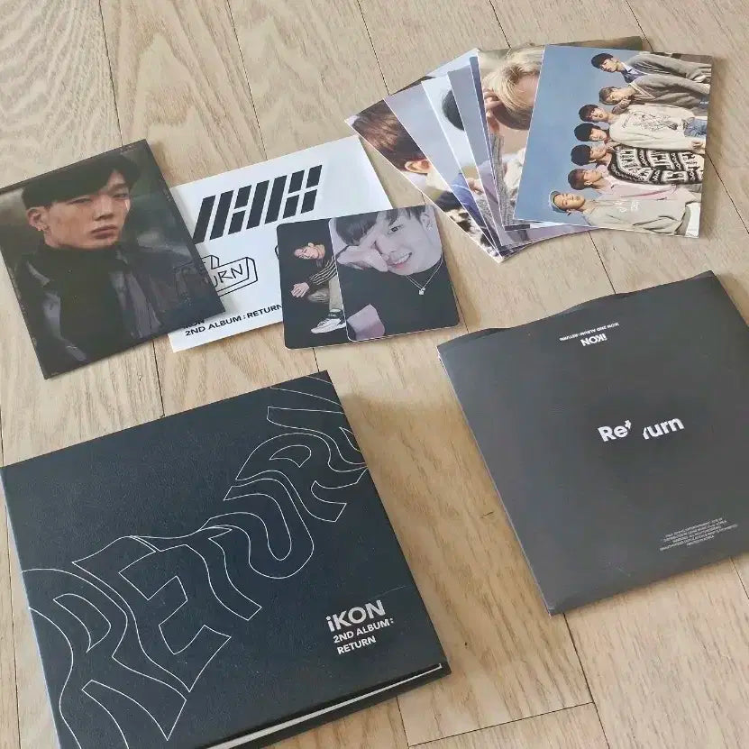 아이콘 리턴 앨범 블랙버전 개봉 판매