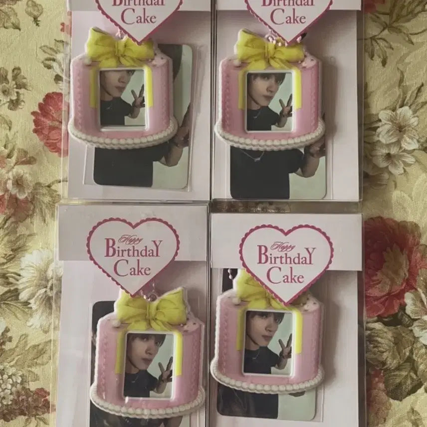 NCT 127 DREAM 해찬 24년 생일 케이크 키링 (포카 ㅇ)