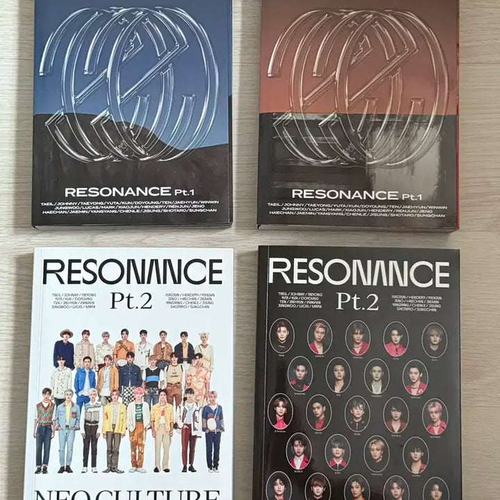 NCT 2020 Resonance 앨범 Part.1/Part.2 세트