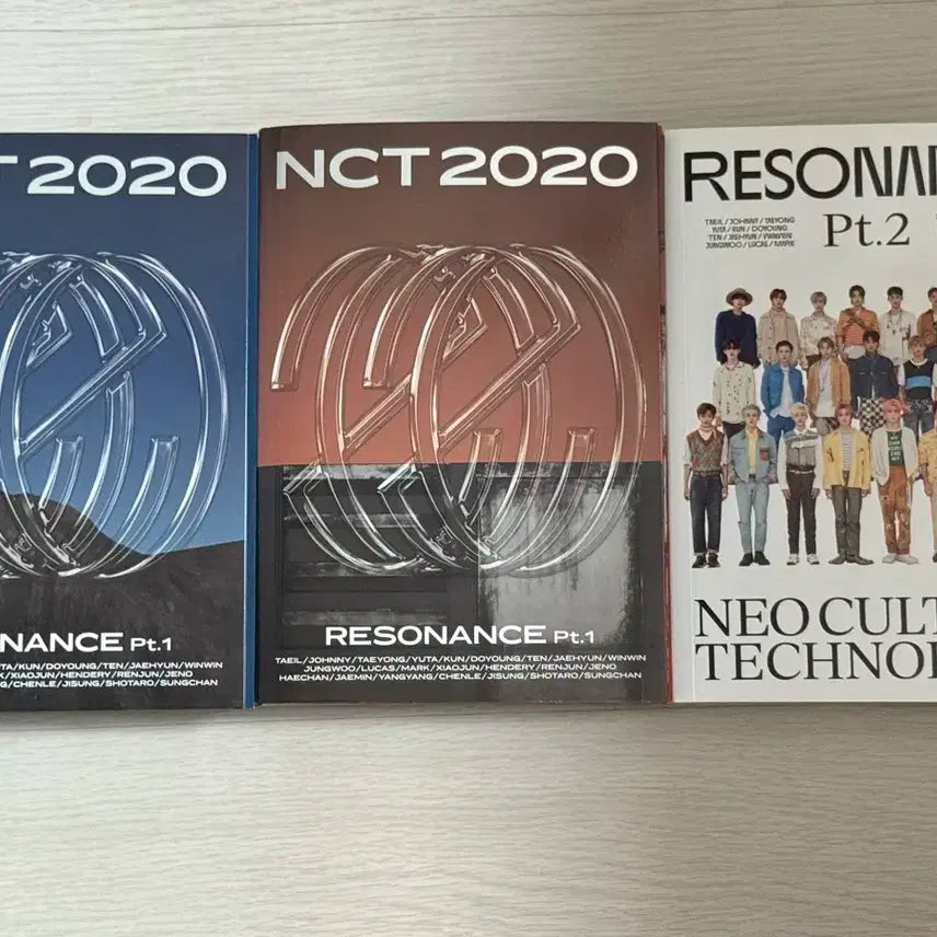 NCT 2020 Resonance 앨범 Part.1/Part.2 세트