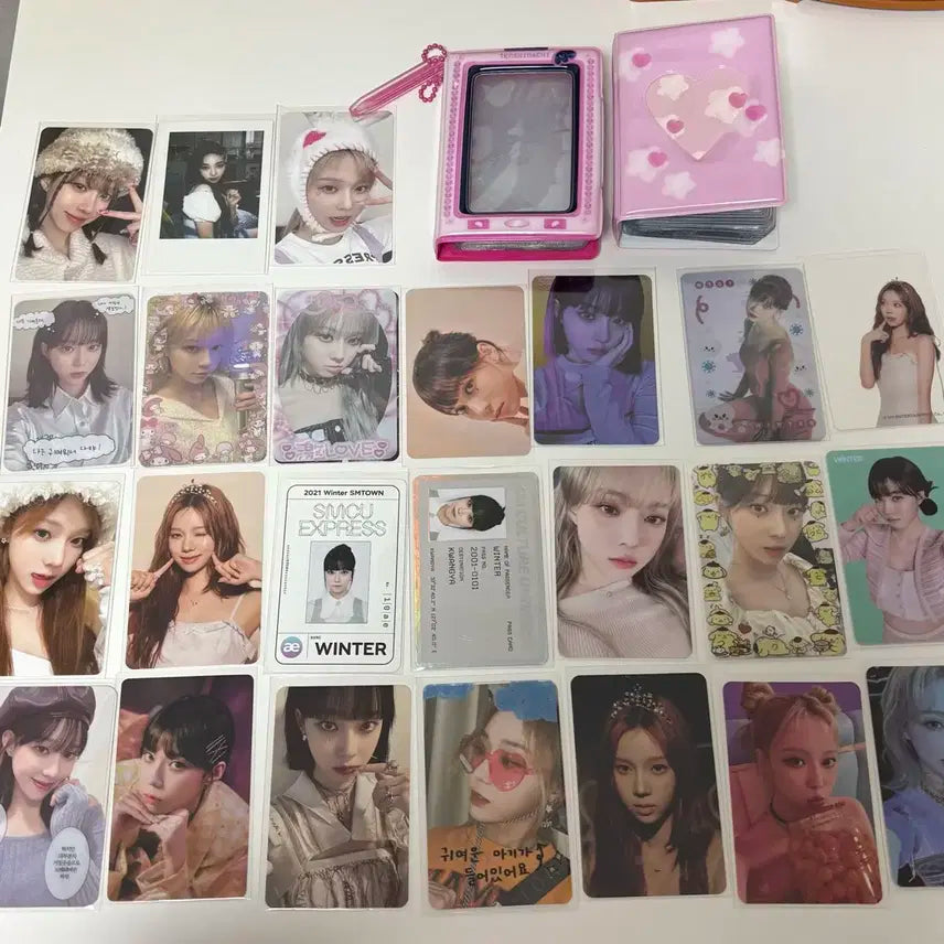 에스파 윈터포카 일괄판매 카리나 폴라로이드 콜북