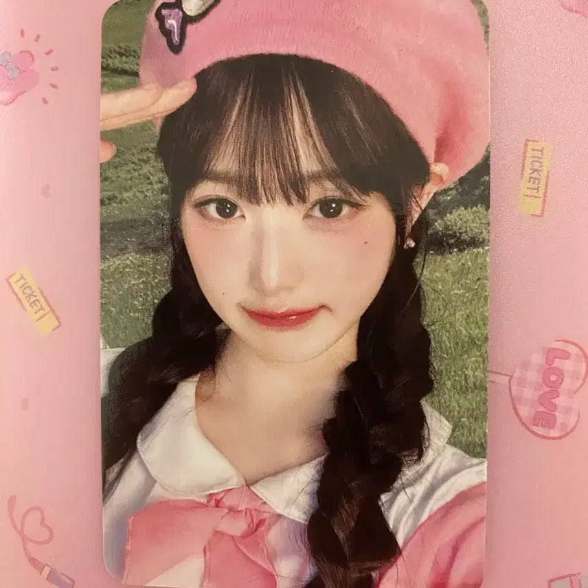 SS급)아이브 원영 다이브키트 3기 팬클럽키트 미공포 포카 팔아요