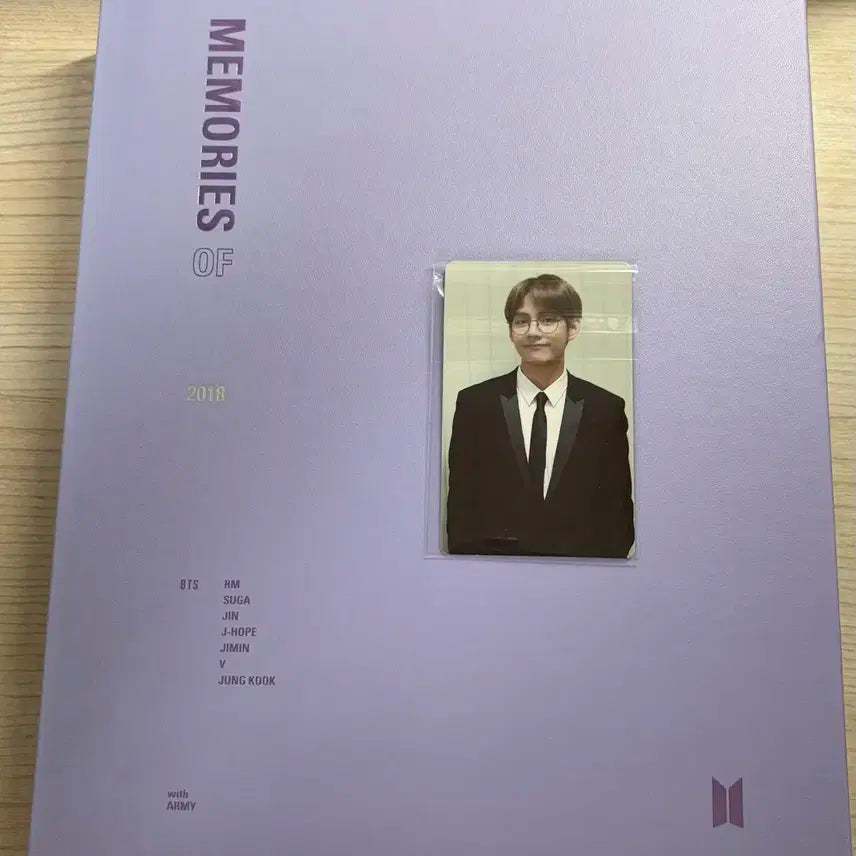 방탄 bts 메모리즈 2018 뷔 V 포카 포함