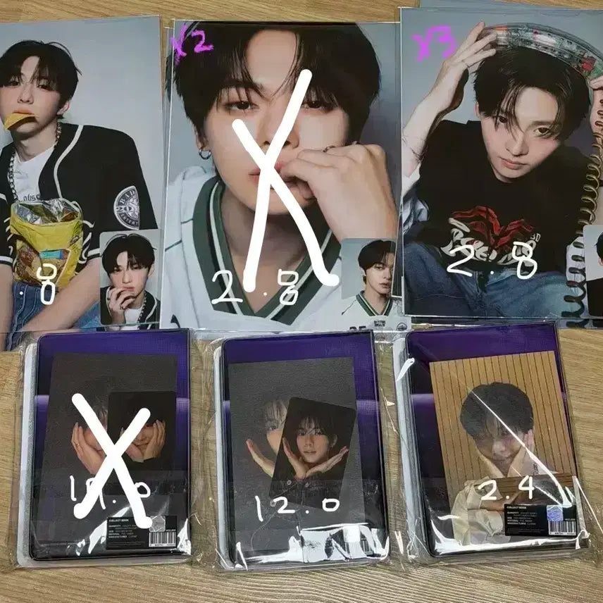 보플 보이즈플래닛2 성수 팝업 a4 콜렉트북 김건우 이상원 정상현립우리오