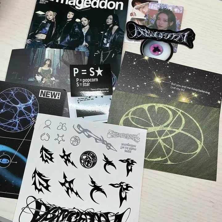 에스파 아마겟돈 앨범 구성품 일괄 양도