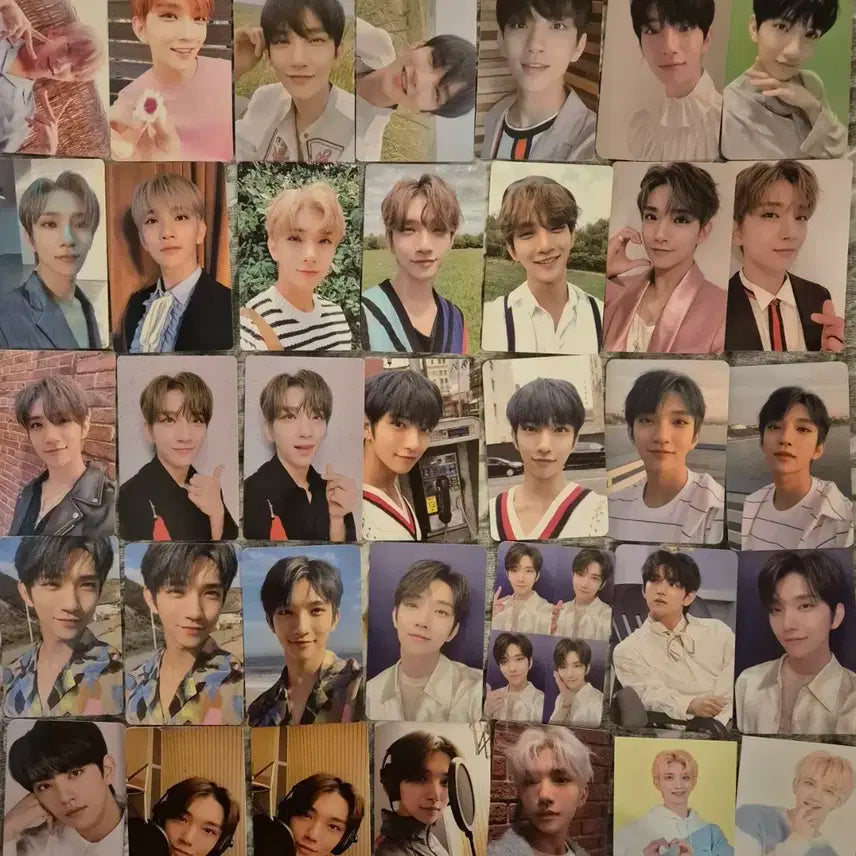 세븐틴 조슈아 포토카드&굿즈 일괄