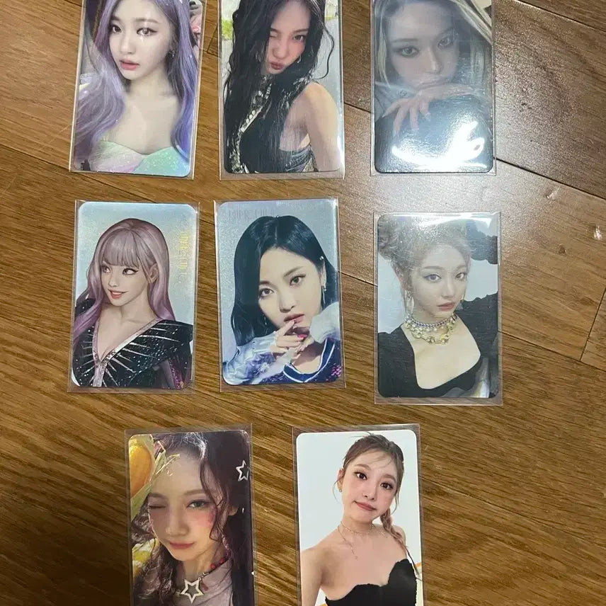 에스파 닝닝 윈터 포카 일괄 판매
