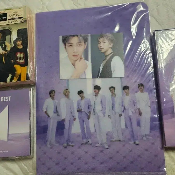 방탄소년단 일본 the best 초회한정 B세트(포카세트/클리어파일포함)