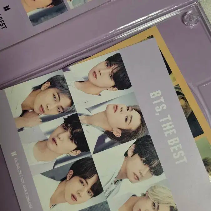 방탄소년단 일본 the best 초회한정 B세트(포카세트/클리어파일포함)