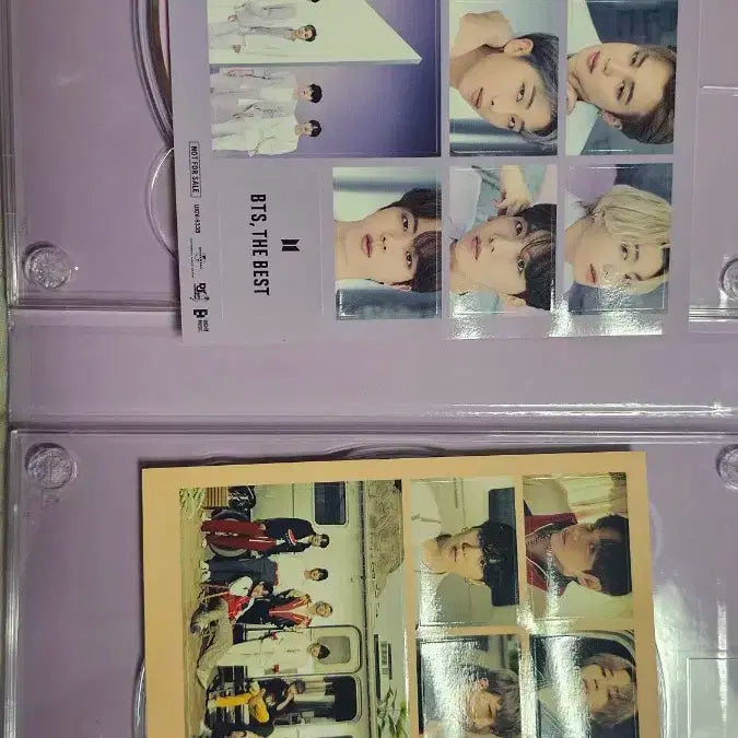 방탄소년단 일본 the best 초회한정 B세트(포카세트/클리어파일포함)