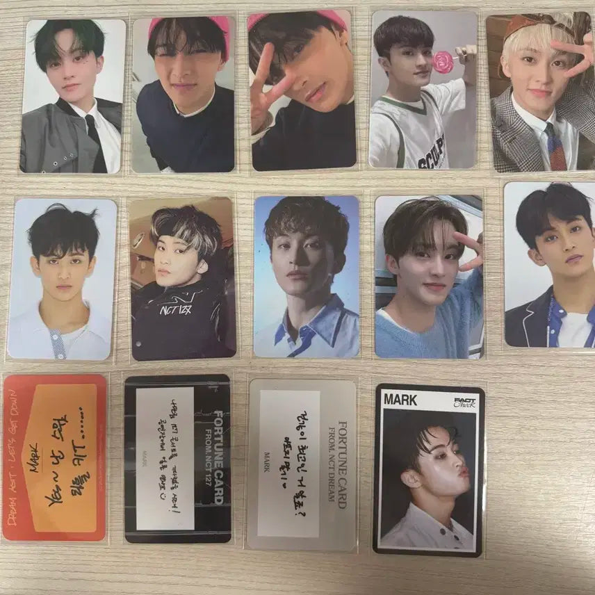 엔시티 마크 에버라인 포카 일괄 양도 탈덕 처분