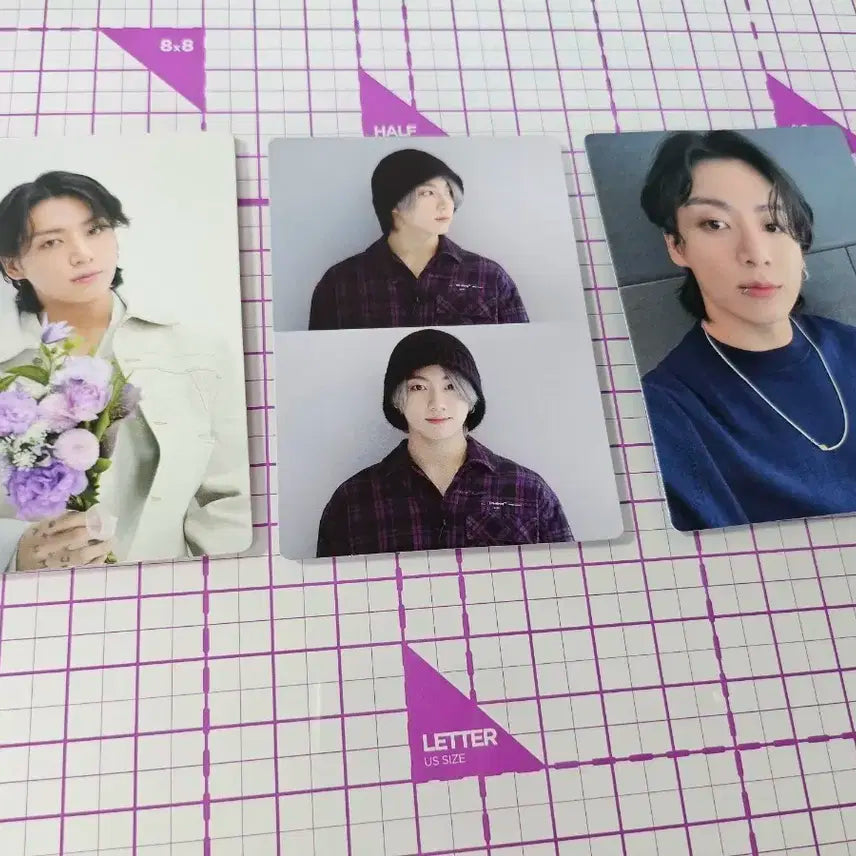 (3장 일괄) bts 방탄 정국 멤버십 머치 포카 일괄