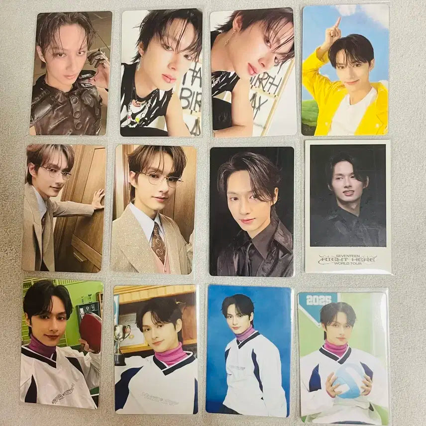 세븐틴 준 문준휘 포카 캐랜 캐럿반 앨포