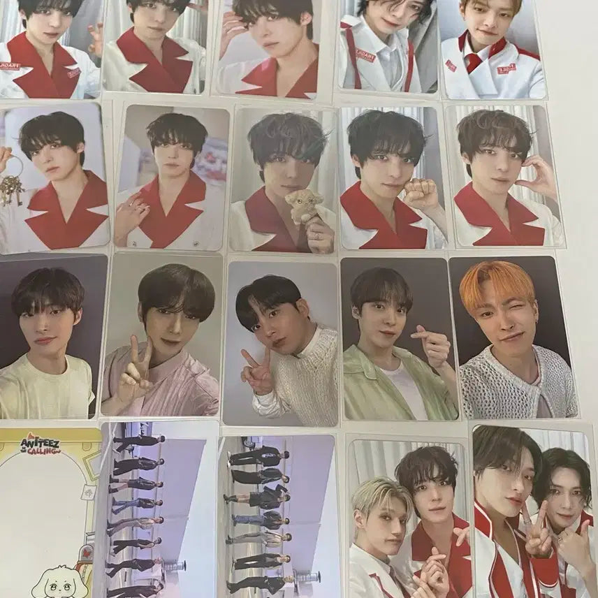 에이티즈 포카 일괄