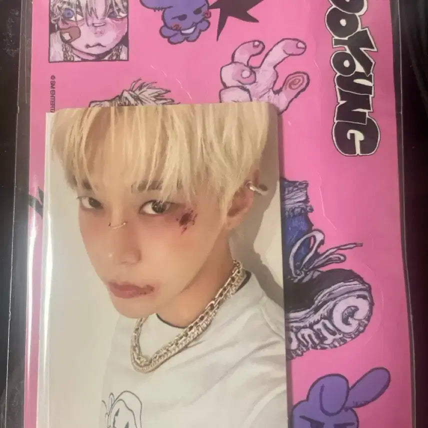 엔시티 127 도영 2025 시그 티셔츠 포카 양도