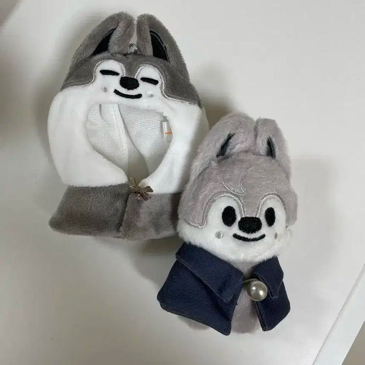 스키즈 방찬 베이비 울프찬 10cm 인형 울프찬 망토 옷 일괄