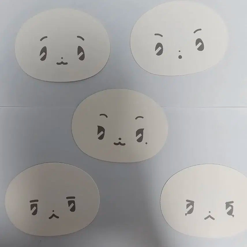 플레이브 므메미무 동물 모자 5개 일괄
