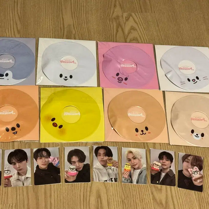 스키즈 매직스쿨 팝업 스키주 미니 튜브 포카8장 세트 일괄