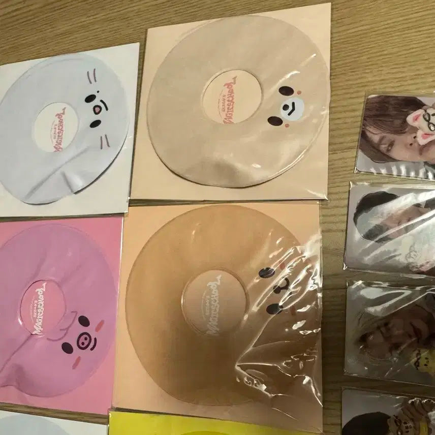 스키즈 매직스쿨 팝업 스키주 미니 튜브 포카8장 세트 일괄