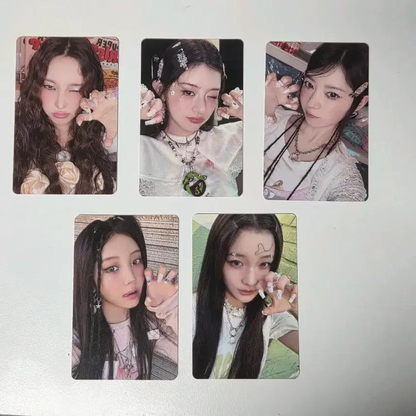 아일릿 토키요토마레 케어베어반 앨범 포카 일괄 판매