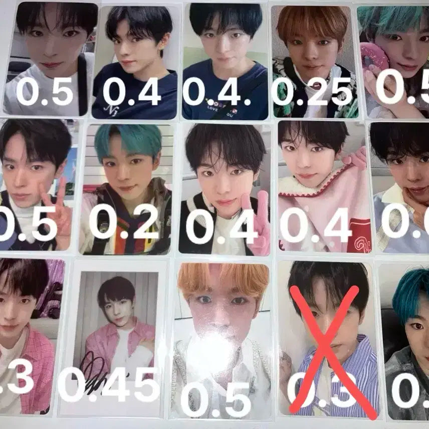 엔시티 위시 유우시 시온 포카 양도 판매