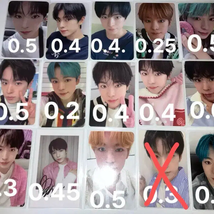 엔시티 위시 유우시 시온 포카 양도 판매