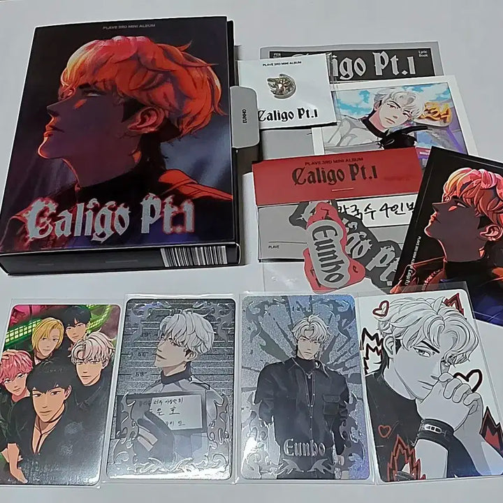 (포카 사진 더 있음) 플레이브 칼리고 앨범+은호 포카