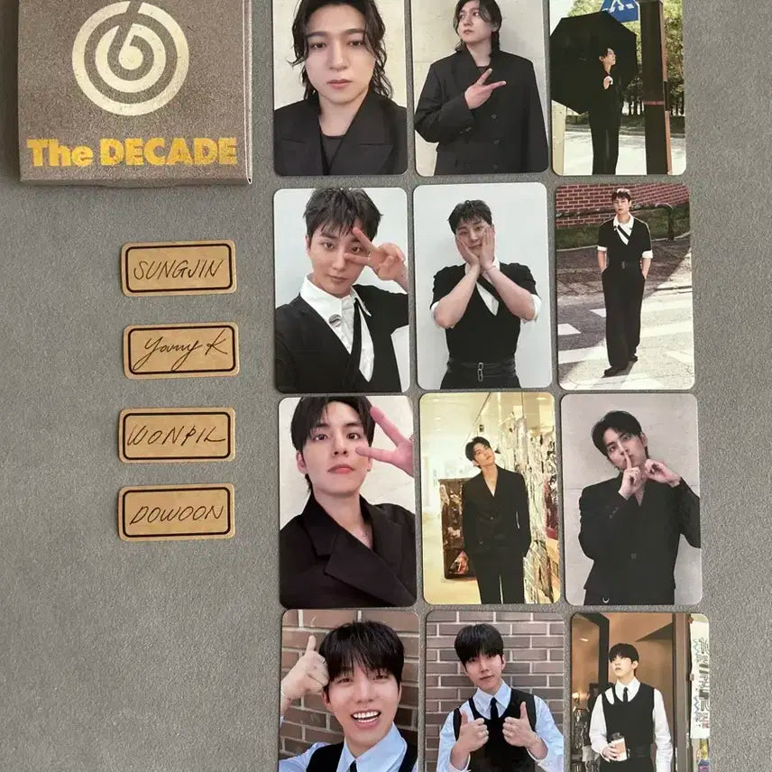 DAY6 The Decade 네모반 city 버전(QR 제외)