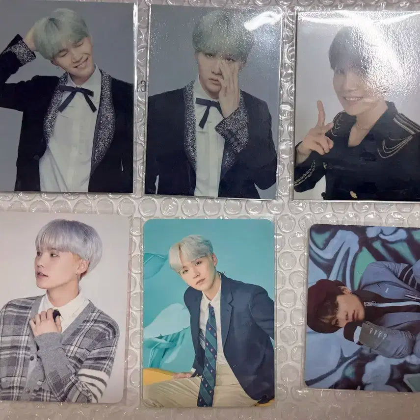 방탄소년단 슈가 포토카드 세트 일괄양도