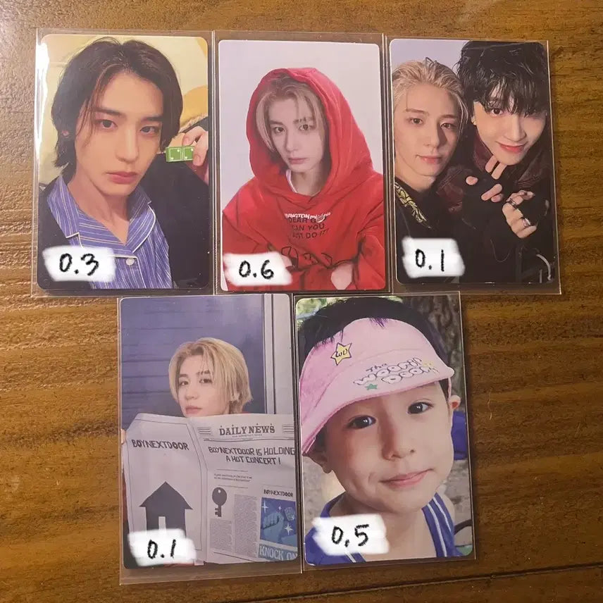 보이넥스트도어 이한 포카