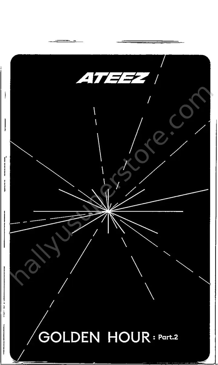 ATEEZ - Hongjoong - ATEEZ - Hongjoong - Golden Hour : Part 2 Album digipack version