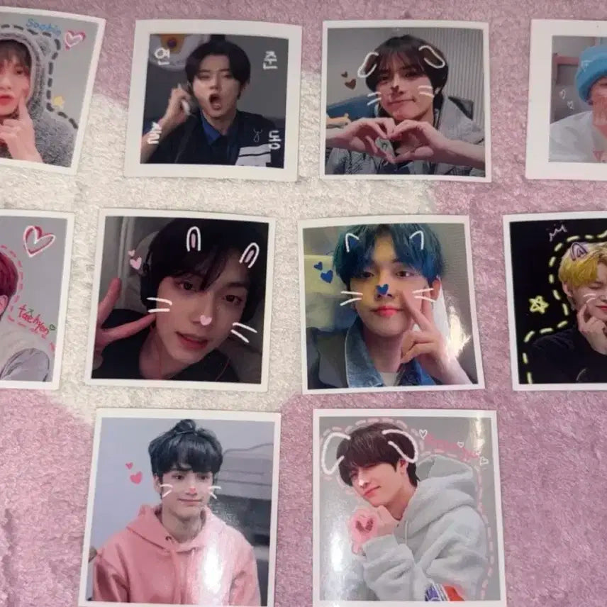 투바투 뽀쨕 스티커 세트