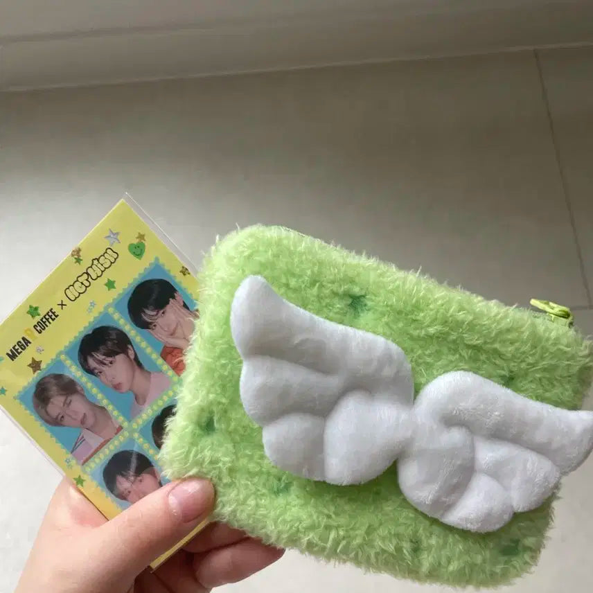 엔시티 위시 메가커피 씰 날개파우치 판매