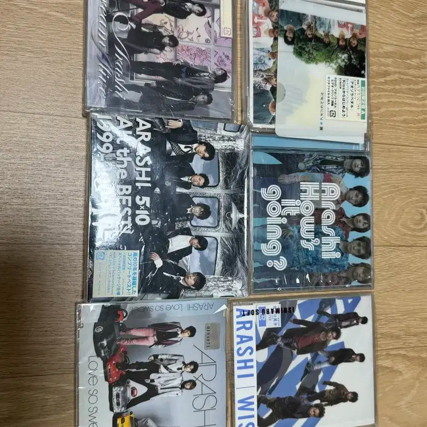 아라시 앨범,DVD,포토북 일괄 정리합니다.
