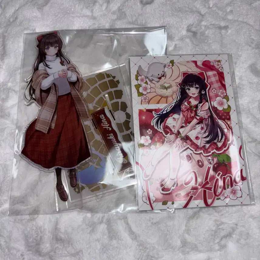스텔라이브 윈터 아크릴 히나 굿즈