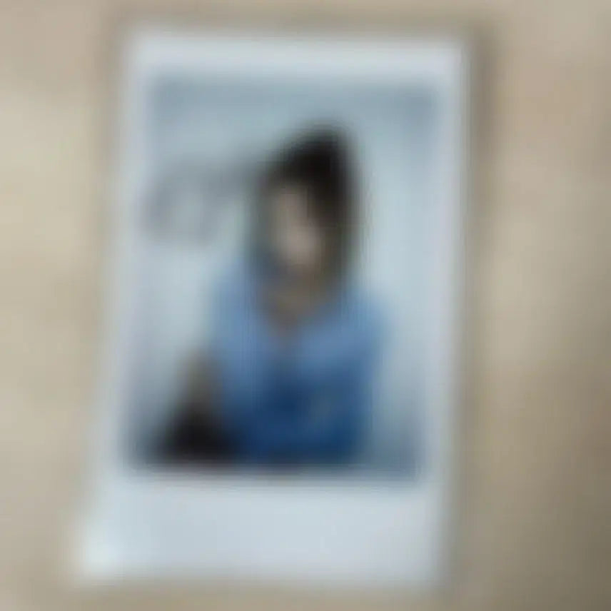 앳하트 미치 싸인폴라로이드 atheart