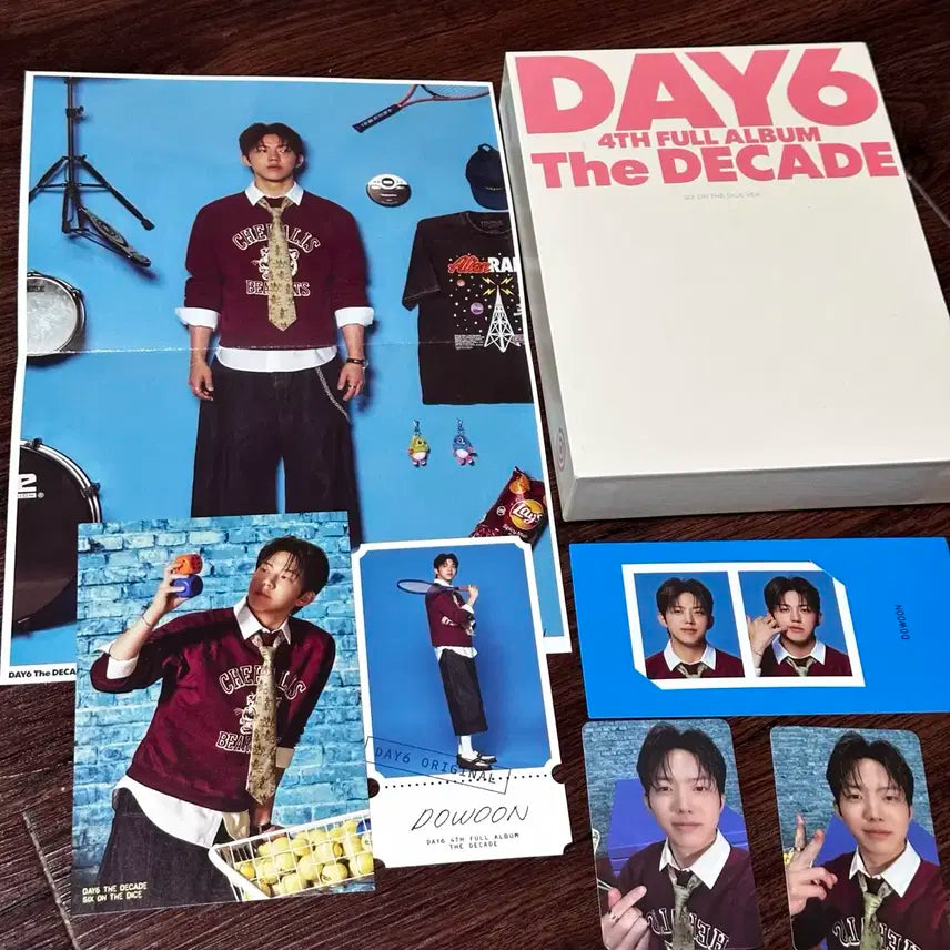 네컷X) 데이식스 THE DECADE 도운 풀셋 앨범 다이스 풀세트 세트