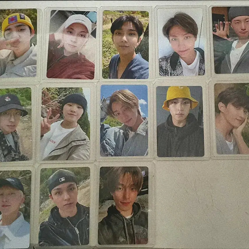 세븐틴 인더숲 포토카드 일괄