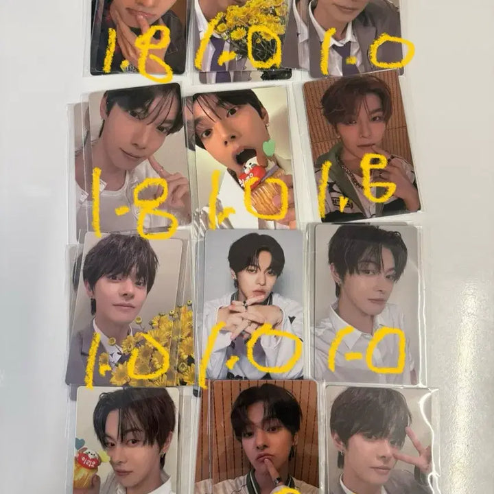 보플 보이즈플래닛 아카이브 전시회 포카 양도 최립우 허씬롱 이리오 이상원