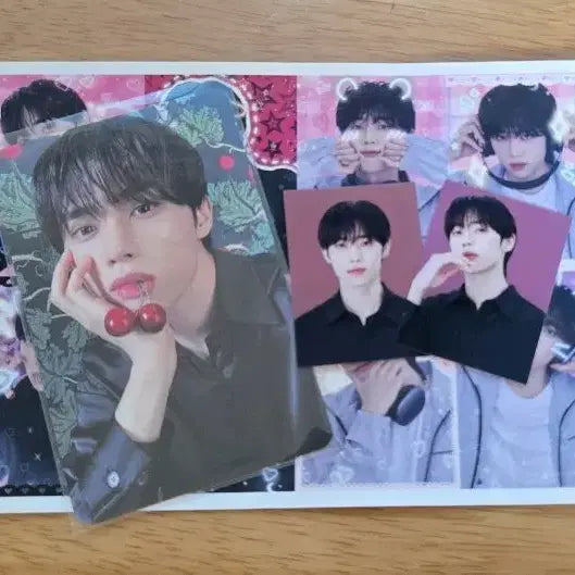 메디힐 더보이즈 선우 포토카드+증사2장+스티커사진