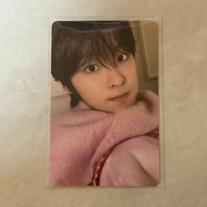 엔시티위시 위시 핑크 크리스마스 리쿠 포카 양도