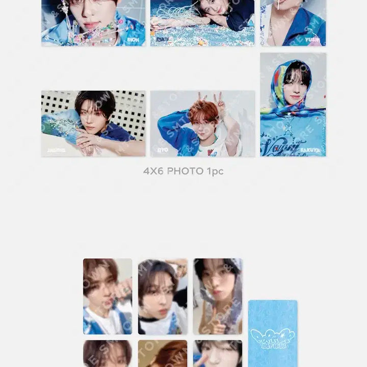 엔시티 위시 팝팝 4X6 PHOTO SET 리쿠 버전