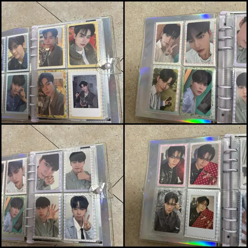 제로베이스원 데뷔앨범 성한빈 포토카드 스크랩북